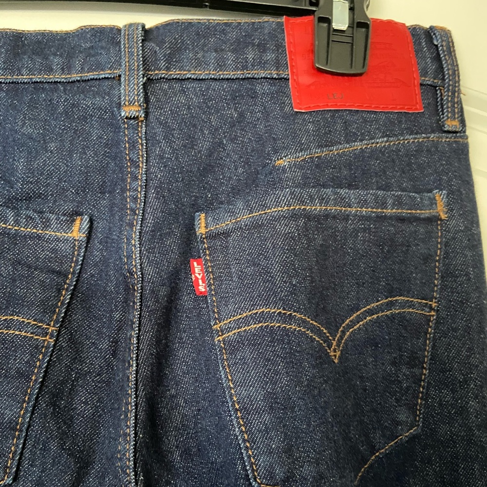 Levi’s Engineered Lej Red Patch Dark Wash Jeans, … - image 6